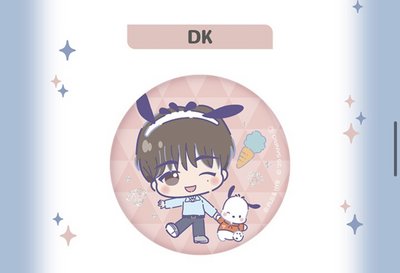 SEVENTEEN x SANRIO CHARACTERS日本徽章現貨