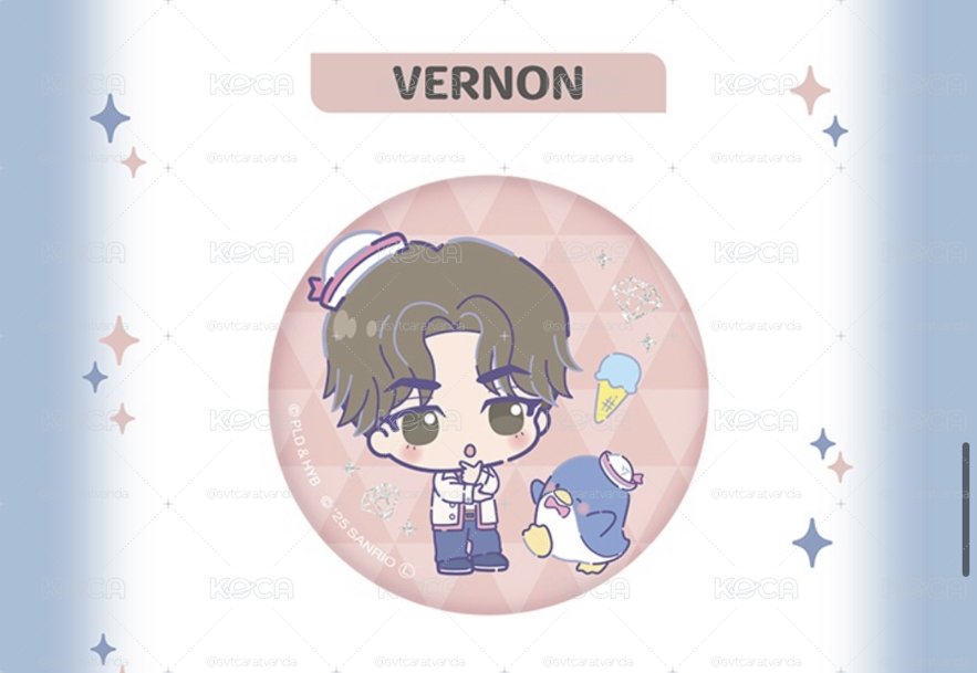SEVENTEEN x SANRIO CHARACTERS日本徽章現貨