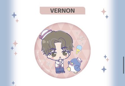 SEVENTEEN x SANRIO CHARACTERS日本徽章現貨