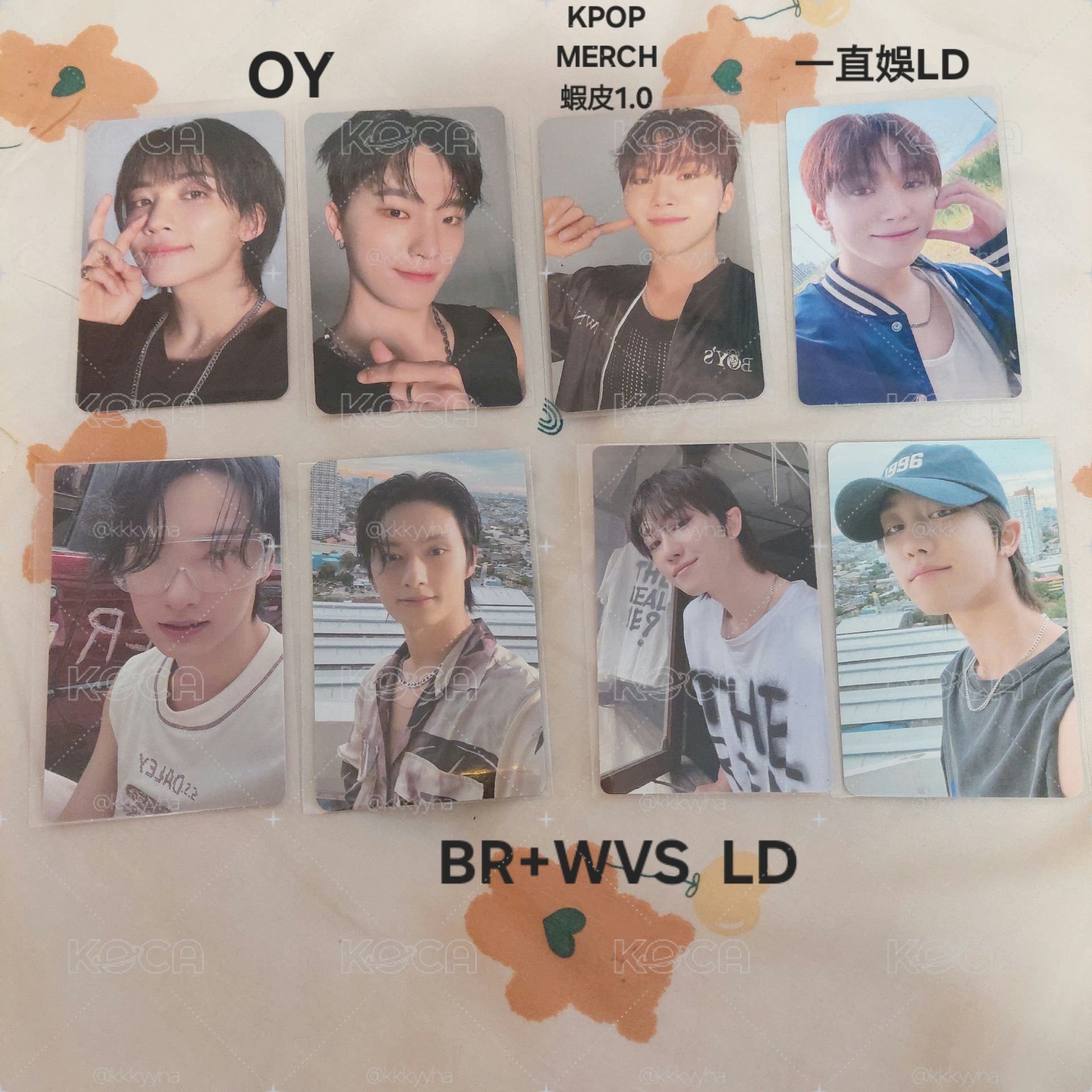 🌸🍀SEVENTEEN 迷12 特典卡 淨漢 燦 勝寛 俊輝 明浩 LD OY 一直娛 yzy 幸運卡
