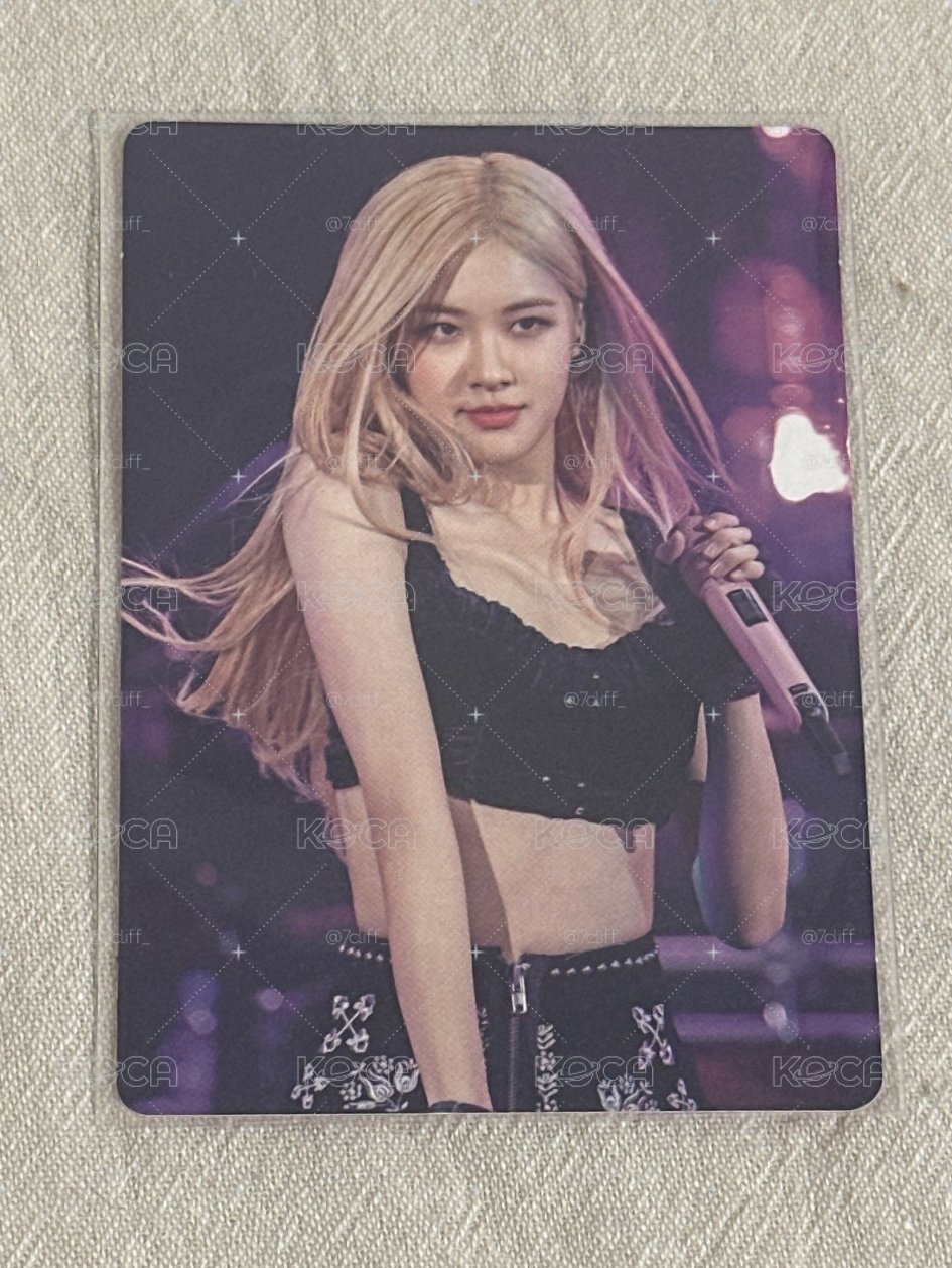 BLACKPINK Rosé 1巡東京 演唱會DVD / CD 卡