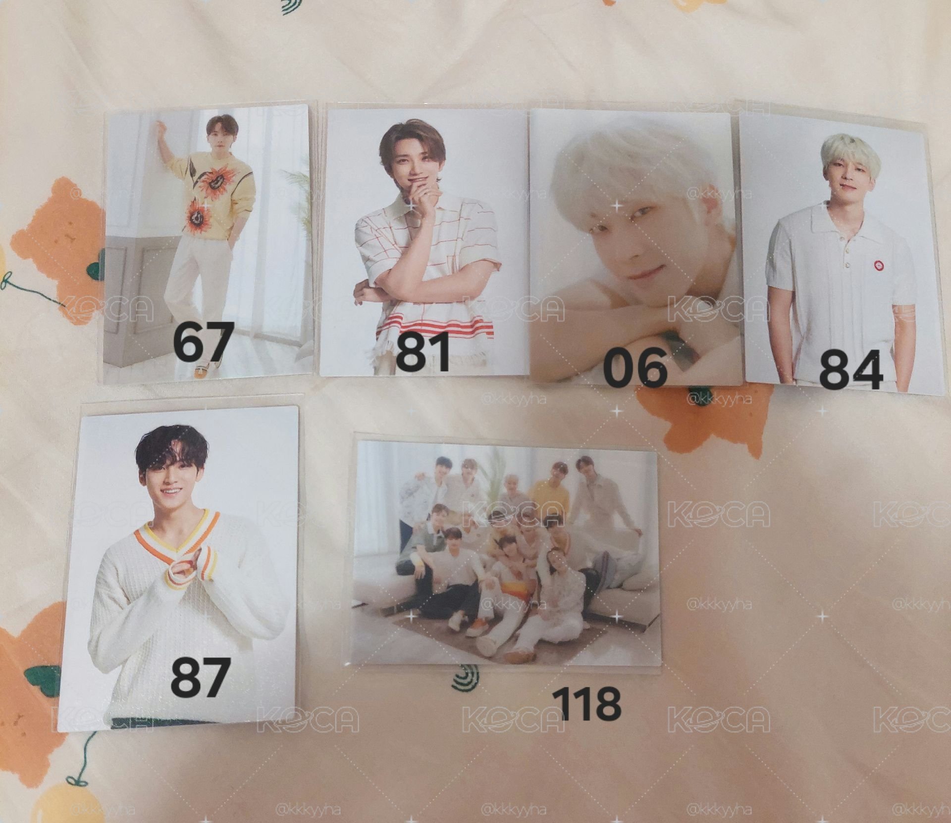 SEVENTEEN 2022 HOME 日本 卡包 日卡 隨機卡 小卡