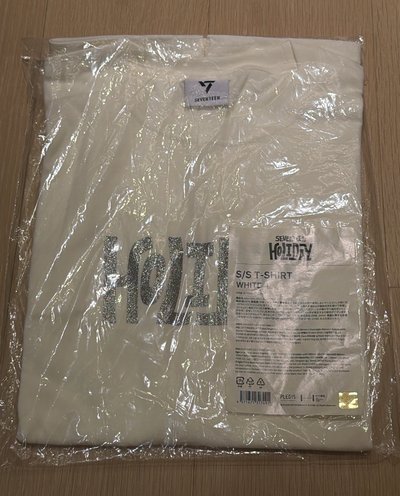 Seventeen2025日本FM [HOLIDAY] 白Tee L全新現貨