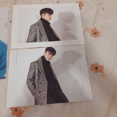 瀚率 SEVENTEEN 資料夾 會員禮 年曆撕頁 明信片 書籤 VERNON
