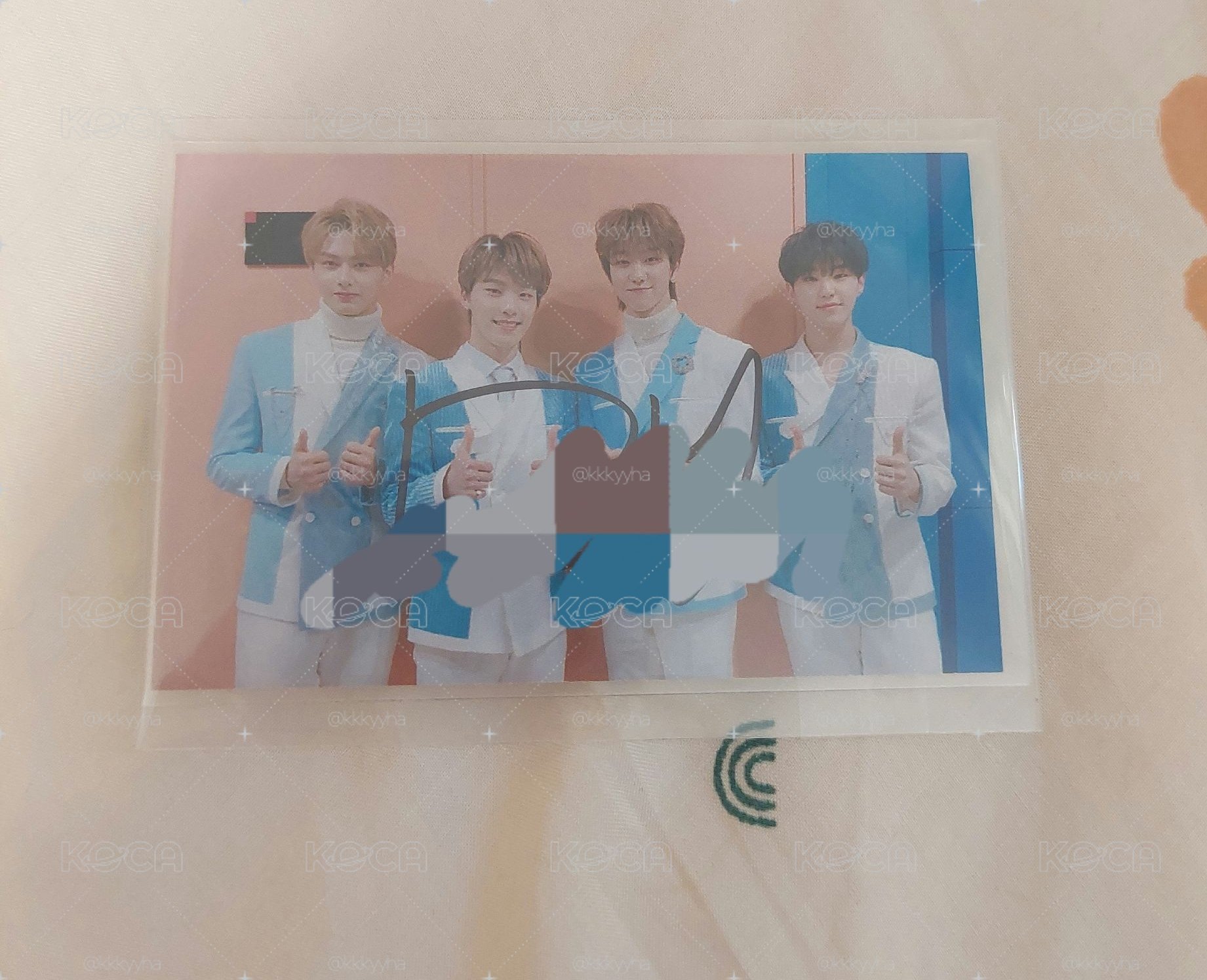 SEVENTEEN 偶運會 親簽卡 碩珉 表演隊 DK