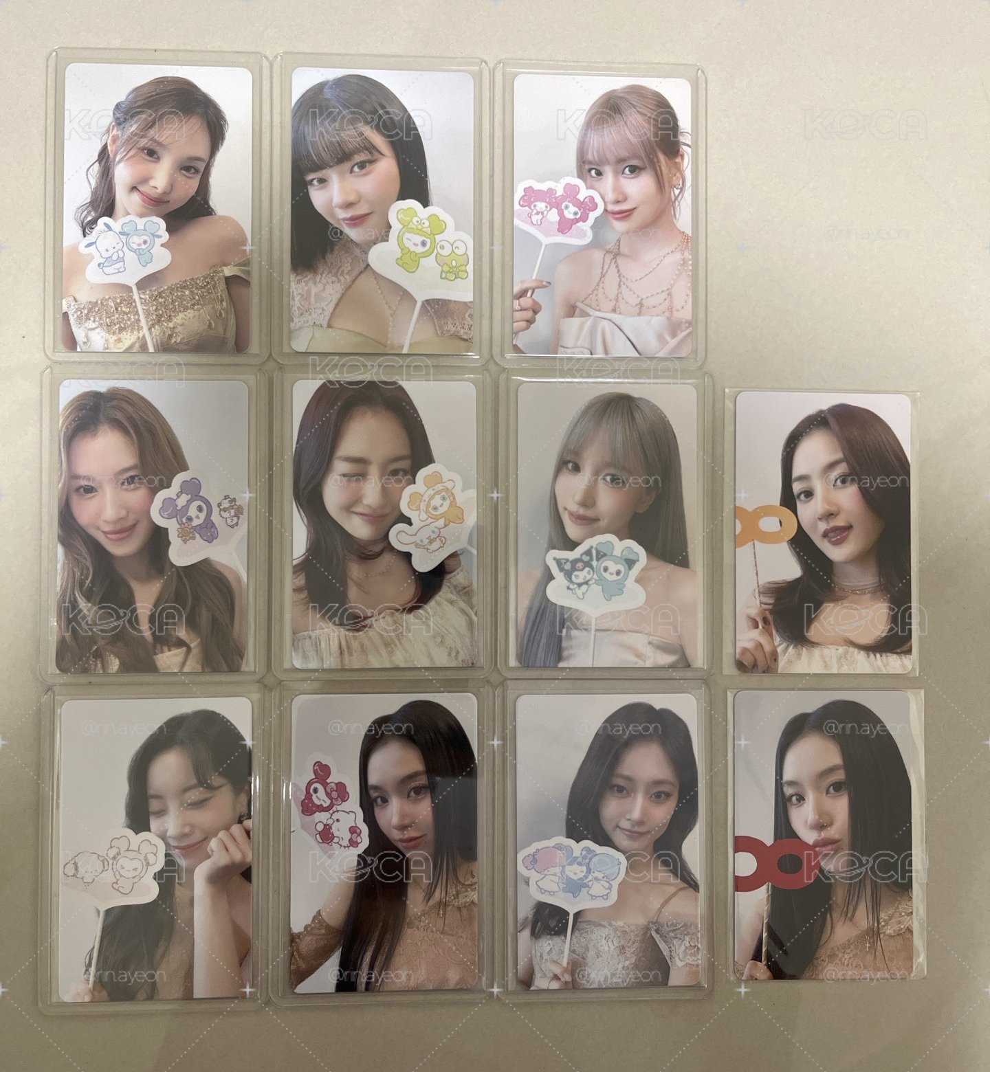 TWICE 日本八週年 滿額卡