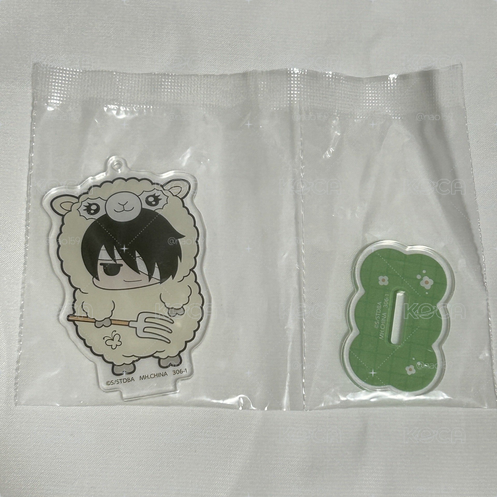 銀魂 哈塔王子的動物 天堂 Love&Peace 牧場 壓克力立牌盲盒 高杉