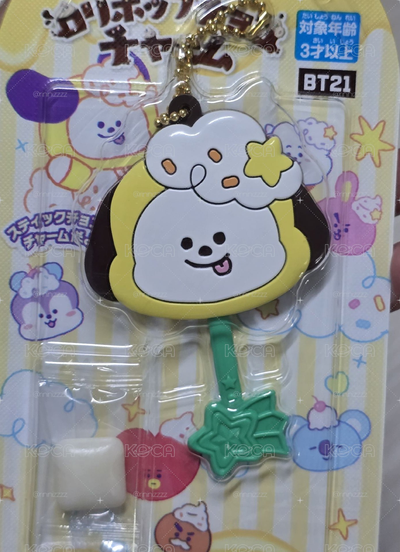 BT21 chimmy 棒棒糖吊飾