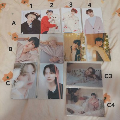 ❤️💎SEVENTEEN 咖啡廳 明信片 杯墊 餐卡 勝哲 淨漢