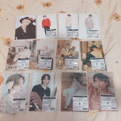 ❤️💎SEVENTEEN 咖啡廳 明信片 杯墊 餐卡 勝哲 淨漢