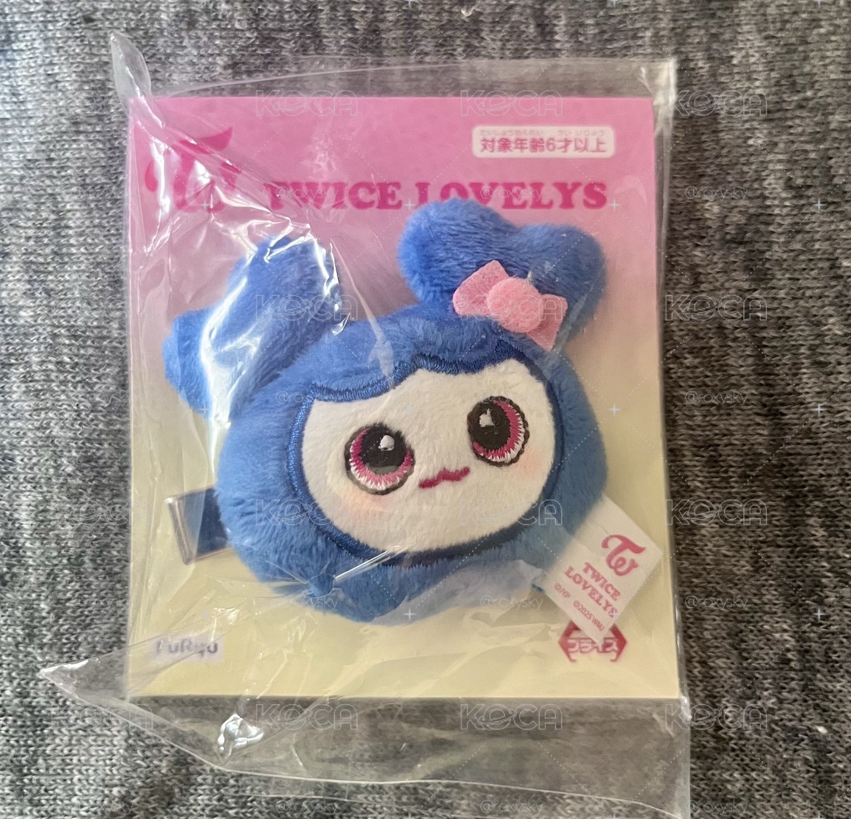 TWICE 子瑜GiGO髮夾