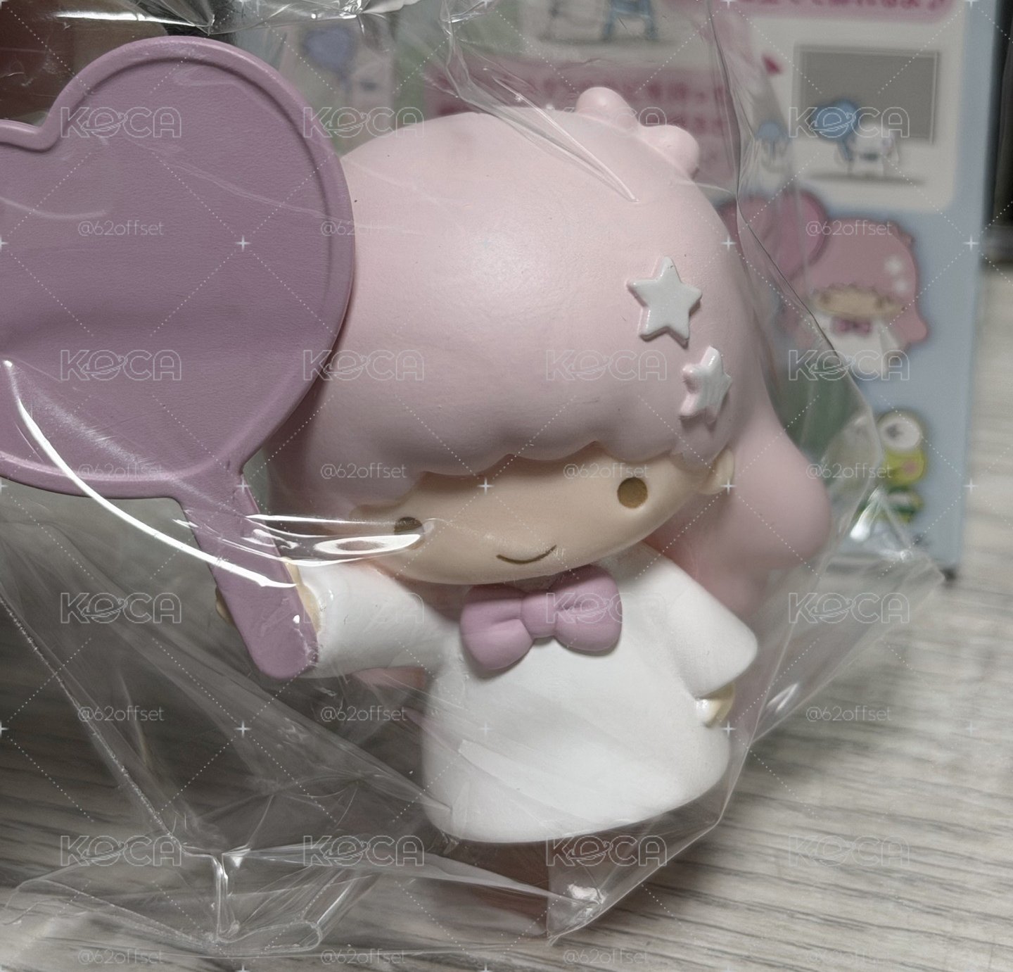 ⭐️雙子星Lala盲盒造型手指玩偶夾
