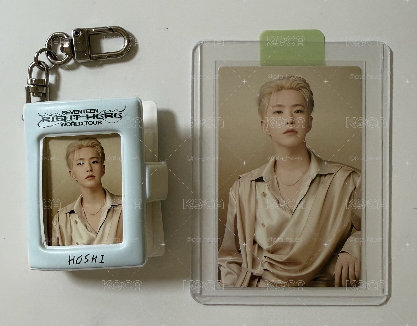 SEVENTEEN | RIGHT HERE 證件照吊飾卡冊(Hoshi)