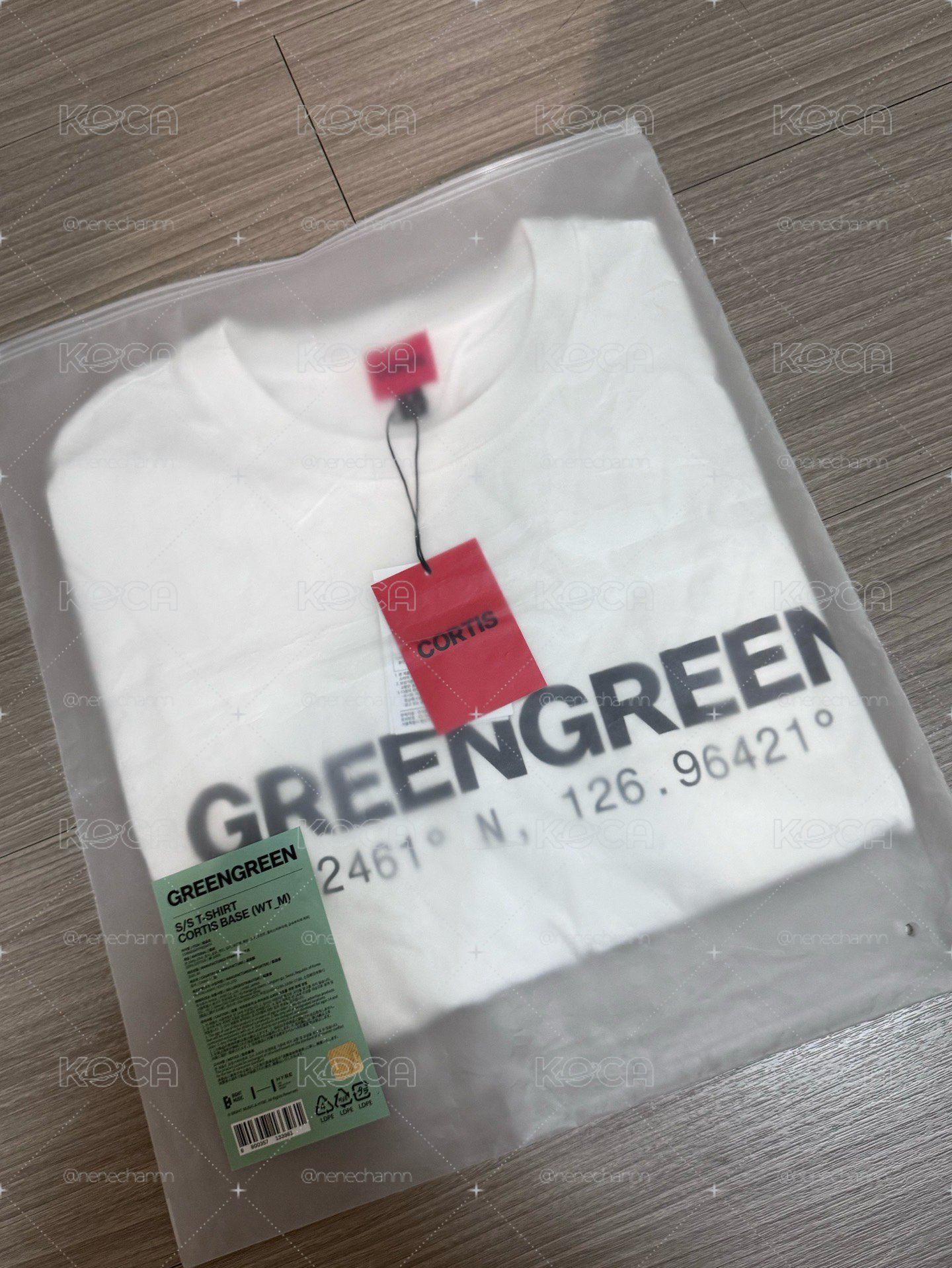 絕版/現貨 GREENGREEN 白T (M)