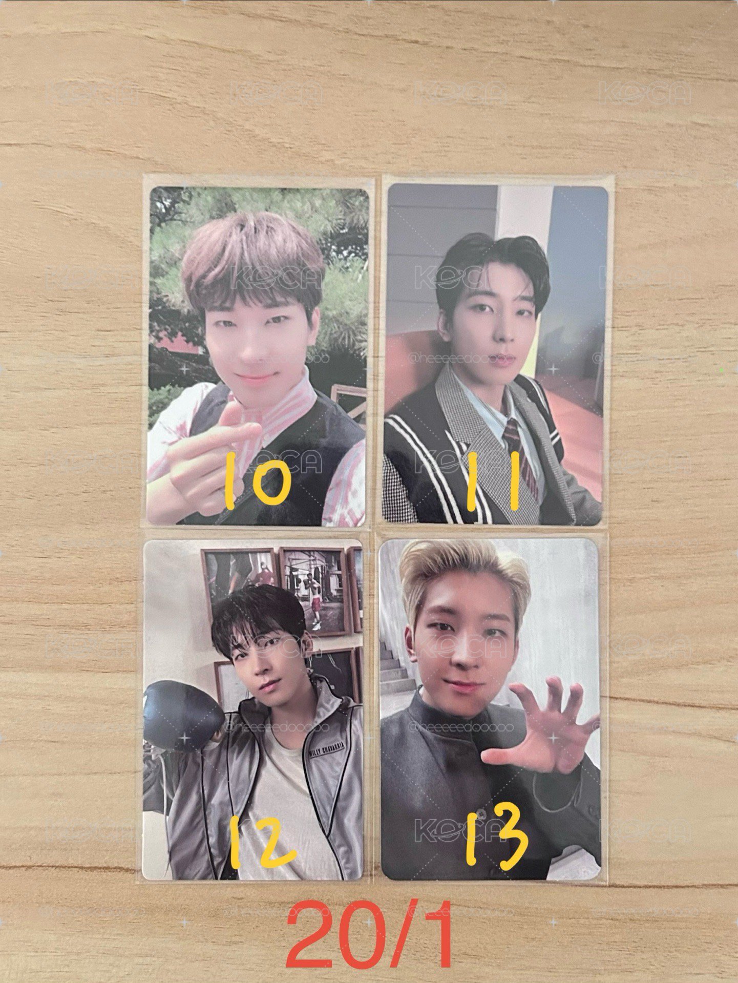 SEVENTEEN小卡