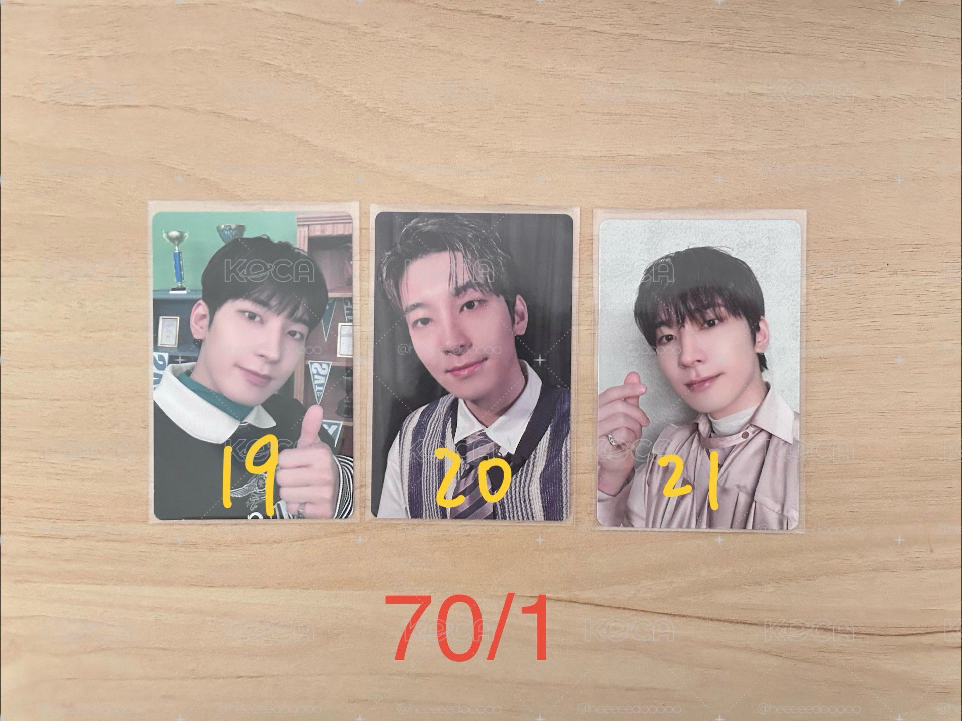 SEVENTEEN小卡