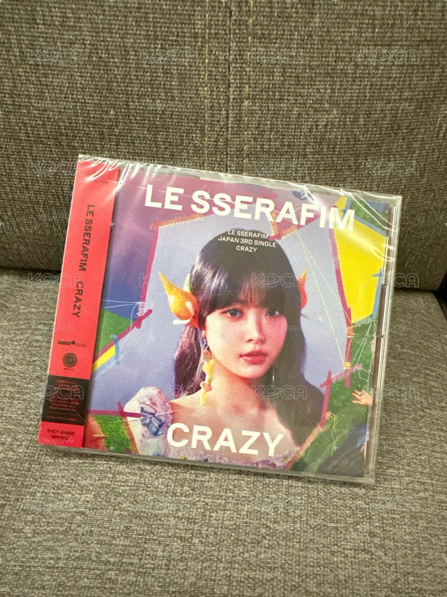 LE SSERAFIM 恩採 CRAZY 日本專輯 單封 個人盤 未拆封