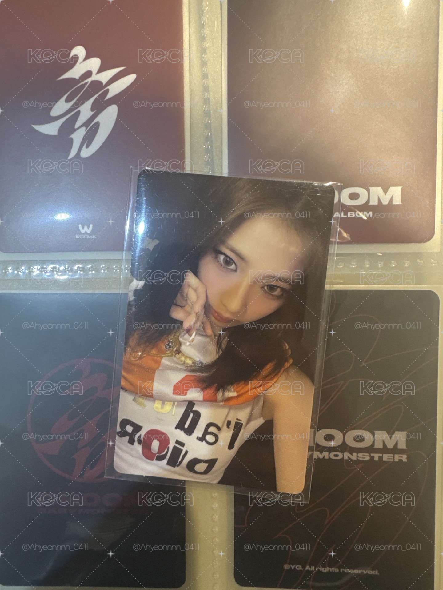 춤 (CHOOM) wvs 團封預售C Ver. 特典卡 