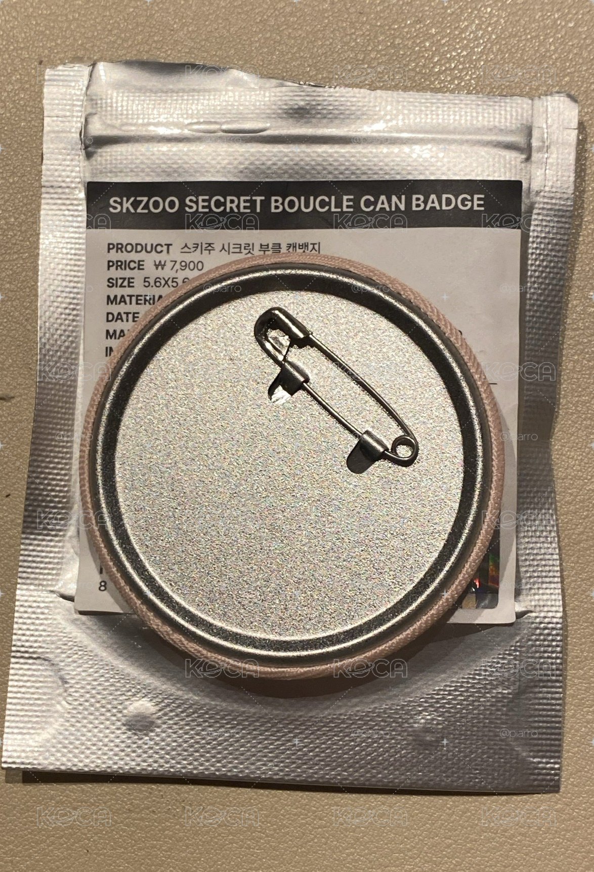 帕皮大頭徽章