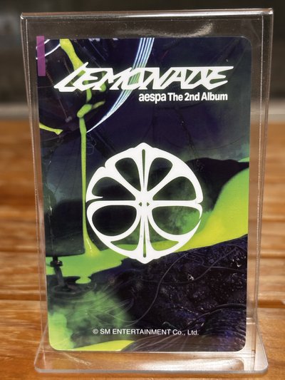 Giselle LEMONADE KM 幸運卡 