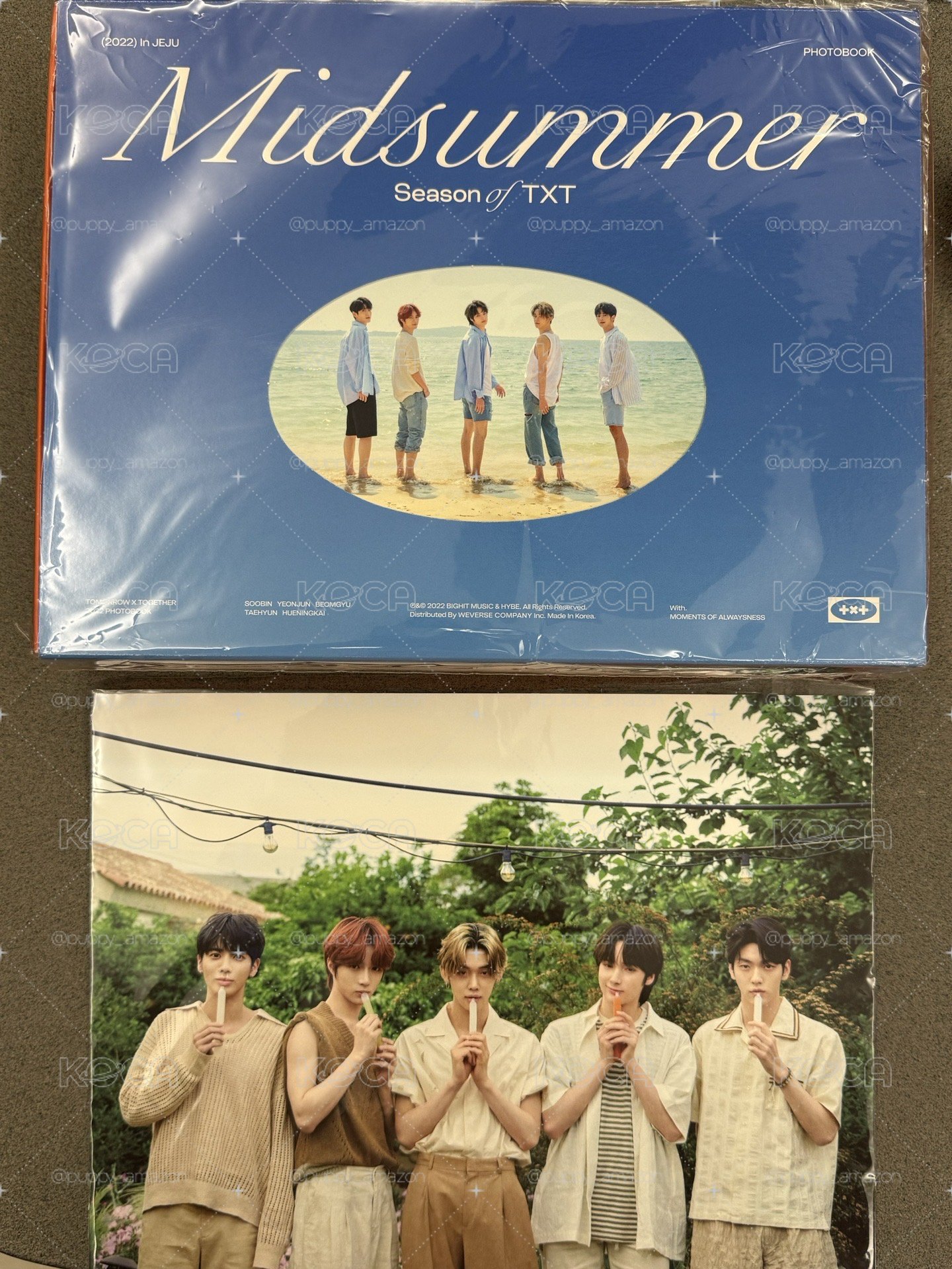 TXT 2022夏日寫真 全新未拆