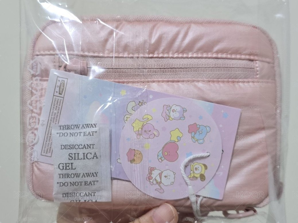 BT21 BEYOND THE JOURNEY粉紅大包