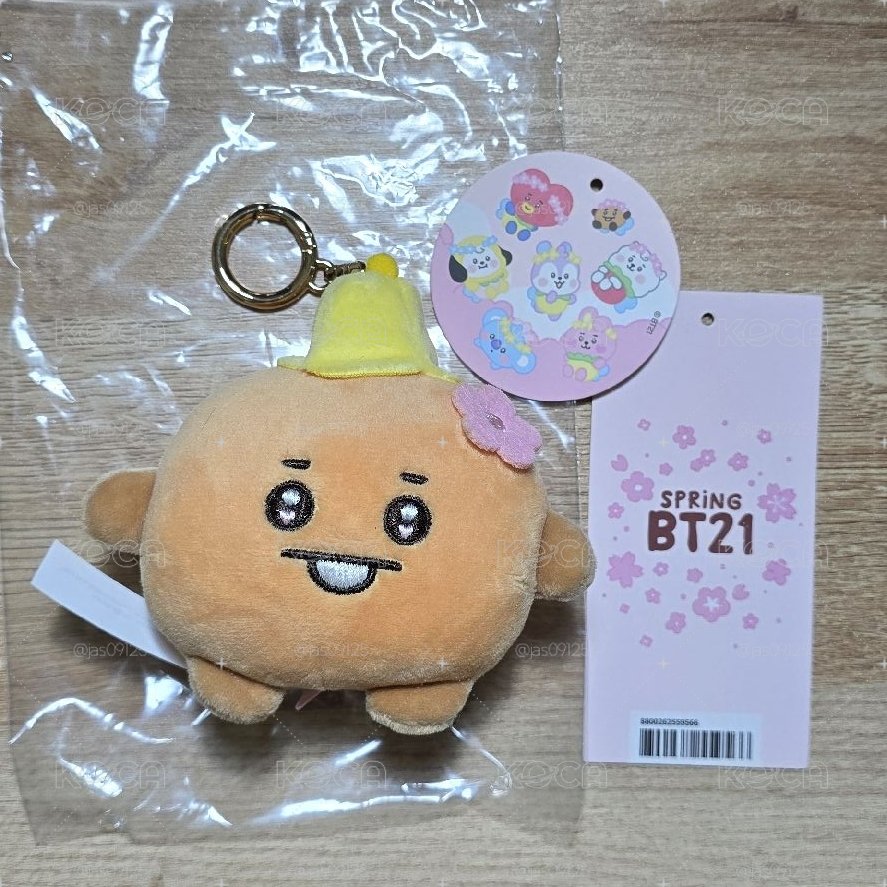 BT21 春天小精靈吊飾 Shooky