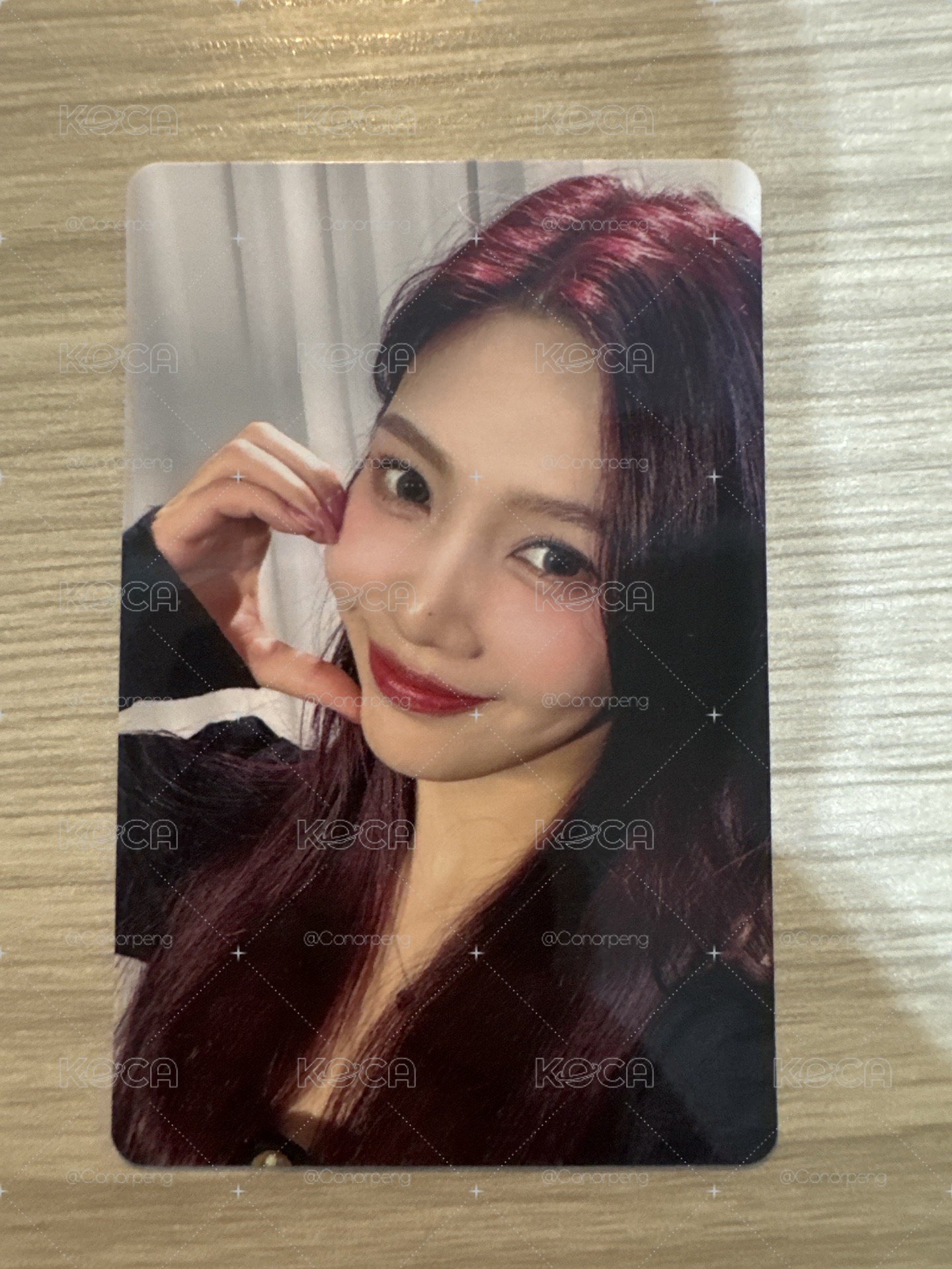 愛心紅髮可愛JOY