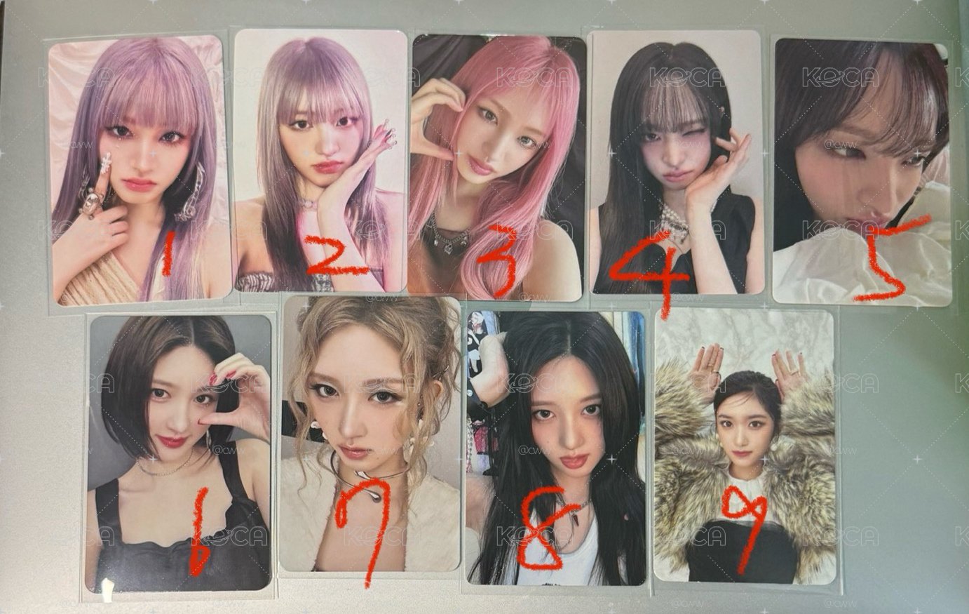 各種IVE卡 秋栗瑞篇