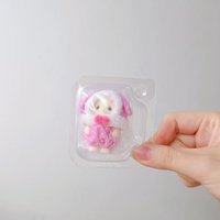 粉色垂耳兔兔