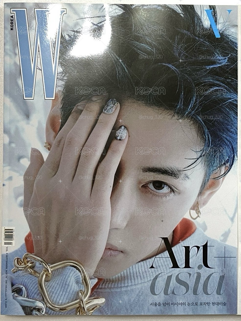 W korea 2025九月刊 泰亨封面雜誌