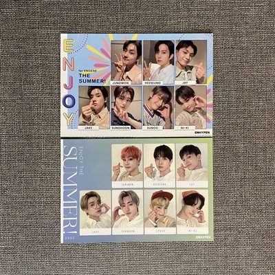 ENHYPEN 日咖會員雜誌明信片