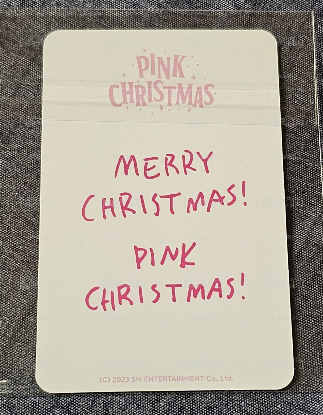 NCT127 2023 PINK CHRISTMAS HAECHAN 