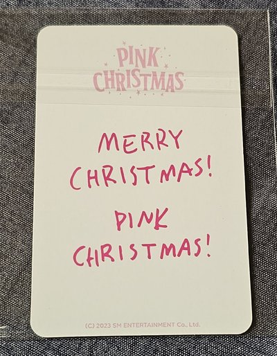 NCT127 2023 PINK CHRISTMAS HAECHAN 