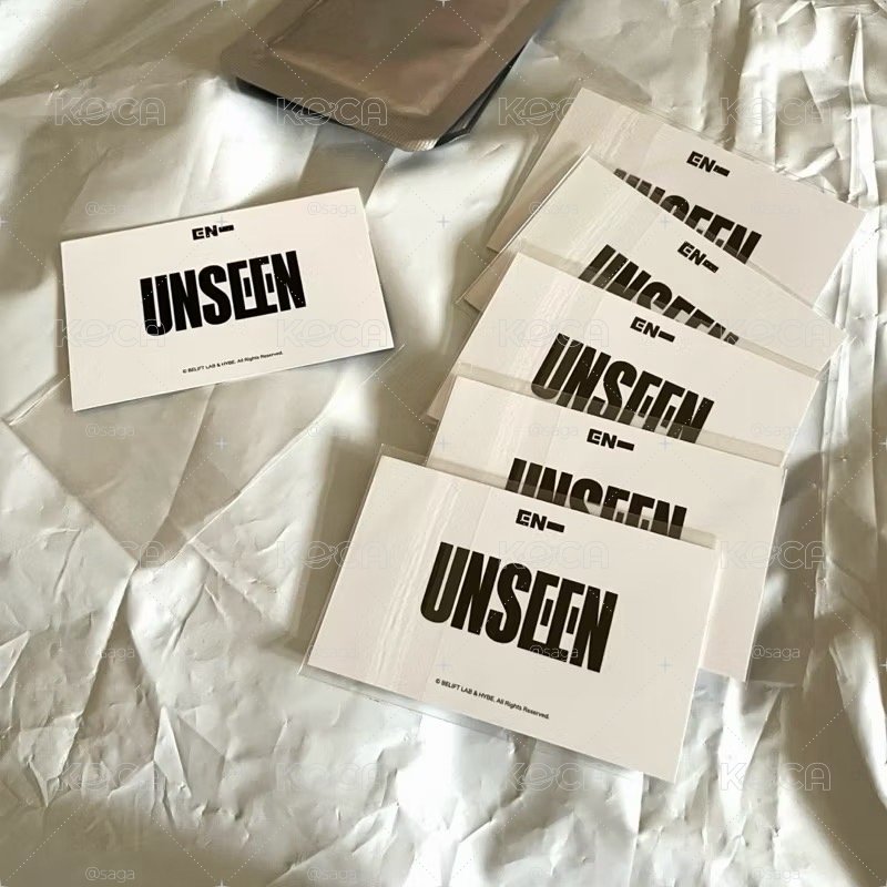 enhypen unseen jake 隨機卡 卡包 展會 展覽 團卡 團體小卡 滿額卡