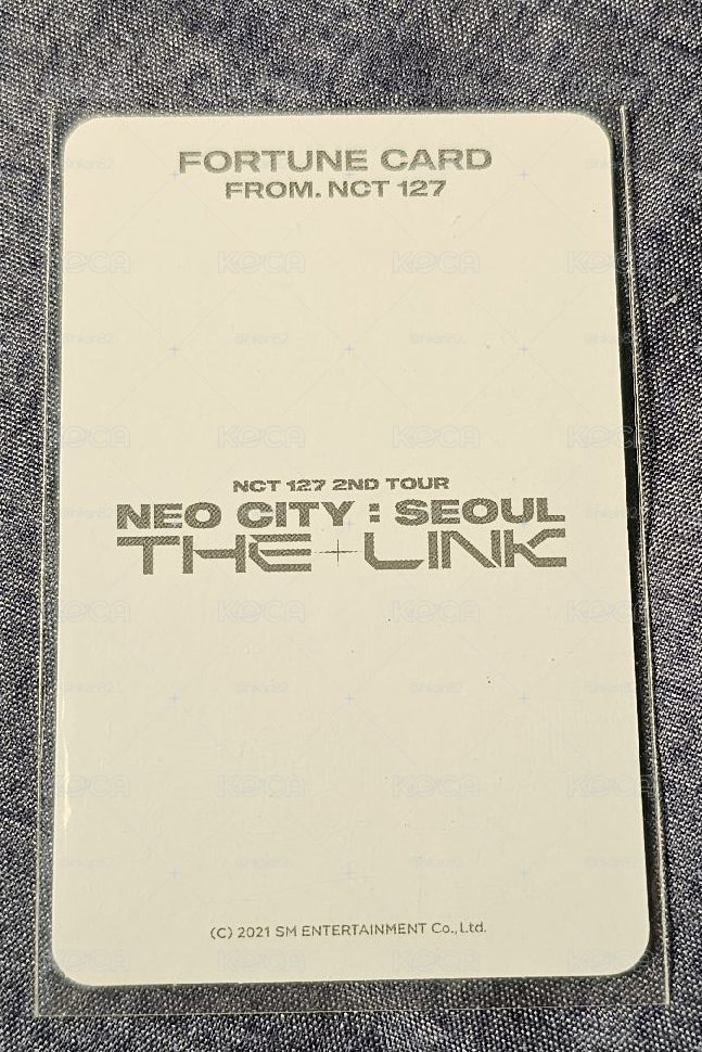 NCT 127 2ND TOUR 'NEO CITY - THE LINK' JOHNNY 