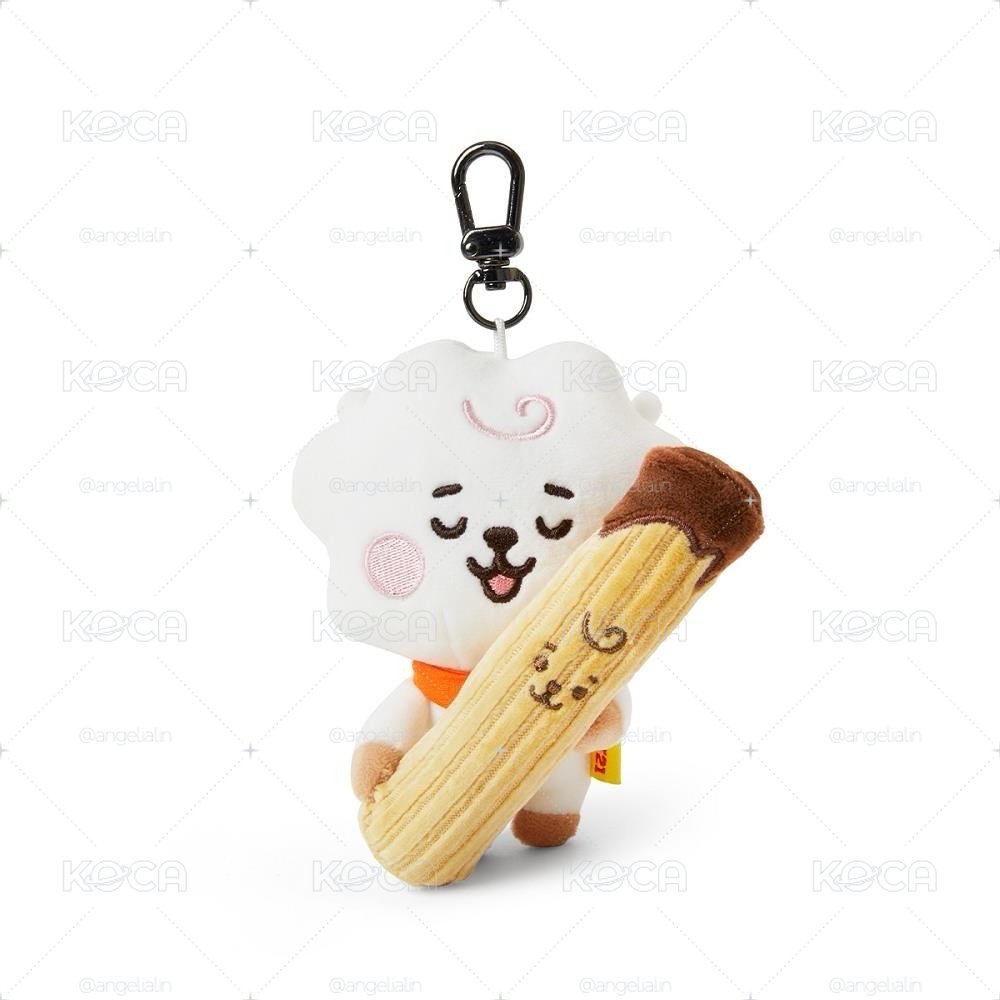 【BT21】絨毛鑰匙圈(甜點系列)RJ 吉拿棒