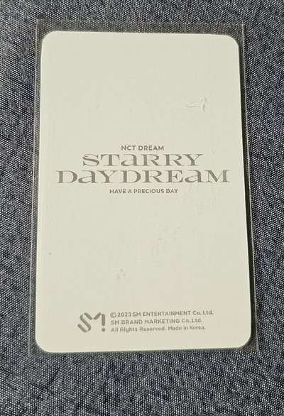 NCT DREAM Dream Laundry Shop JAEMIN 