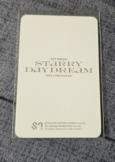 NCT DREAM Dream Laundry Shop MARK 