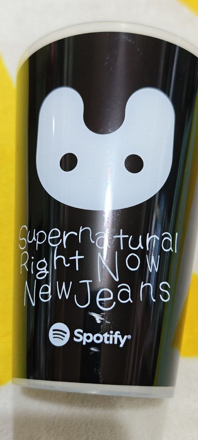 NewJeans x Spotify 環保隨手杯(澀谷快閃活動的到場者限定領取特典) 03