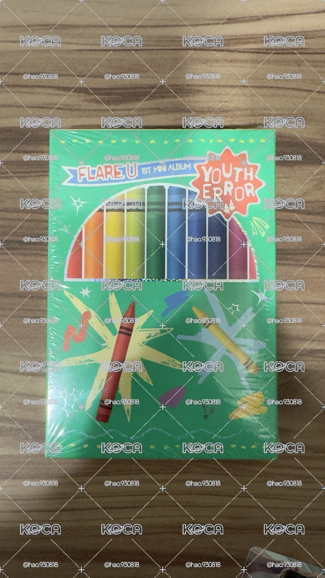 全新未拆蠟筆專