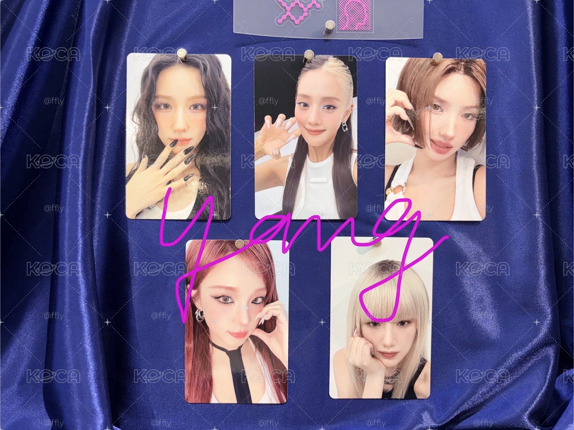 I-dle 迷九 MD set 單卡拆賣