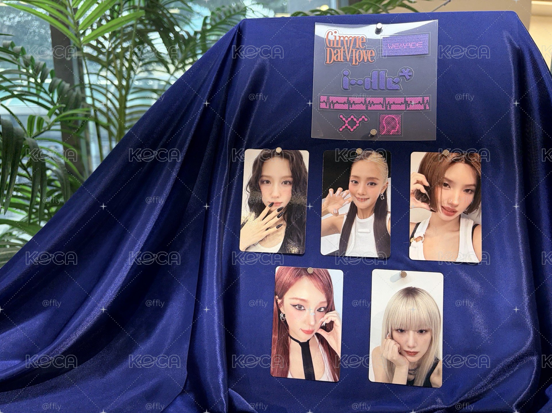 I-dle 迷九 MD set 單卡拆賣