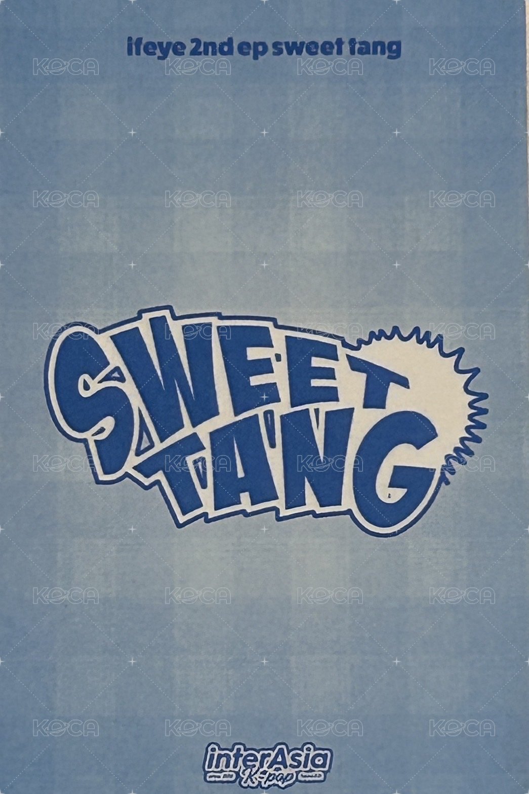 sweet tang ia 2.0線上 捏臉ver. 簽售卡  背面
