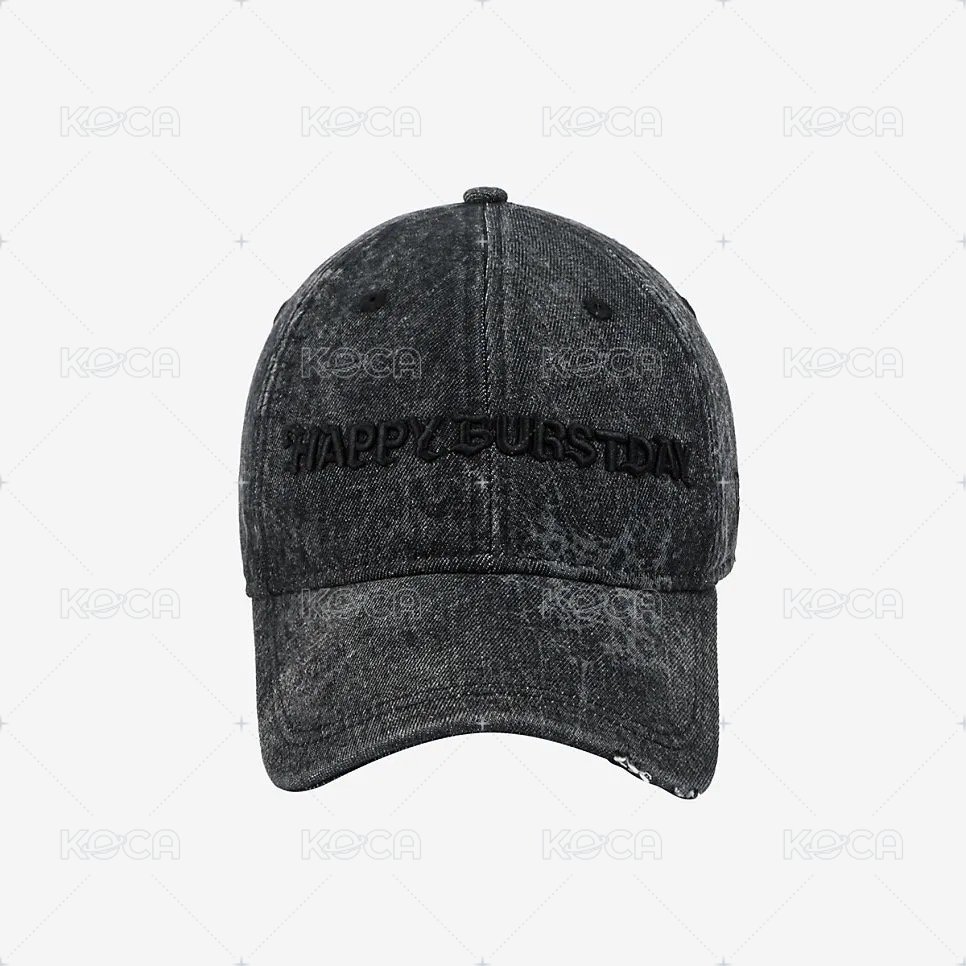 UNSTRUCTURED BALLCAP BLACK