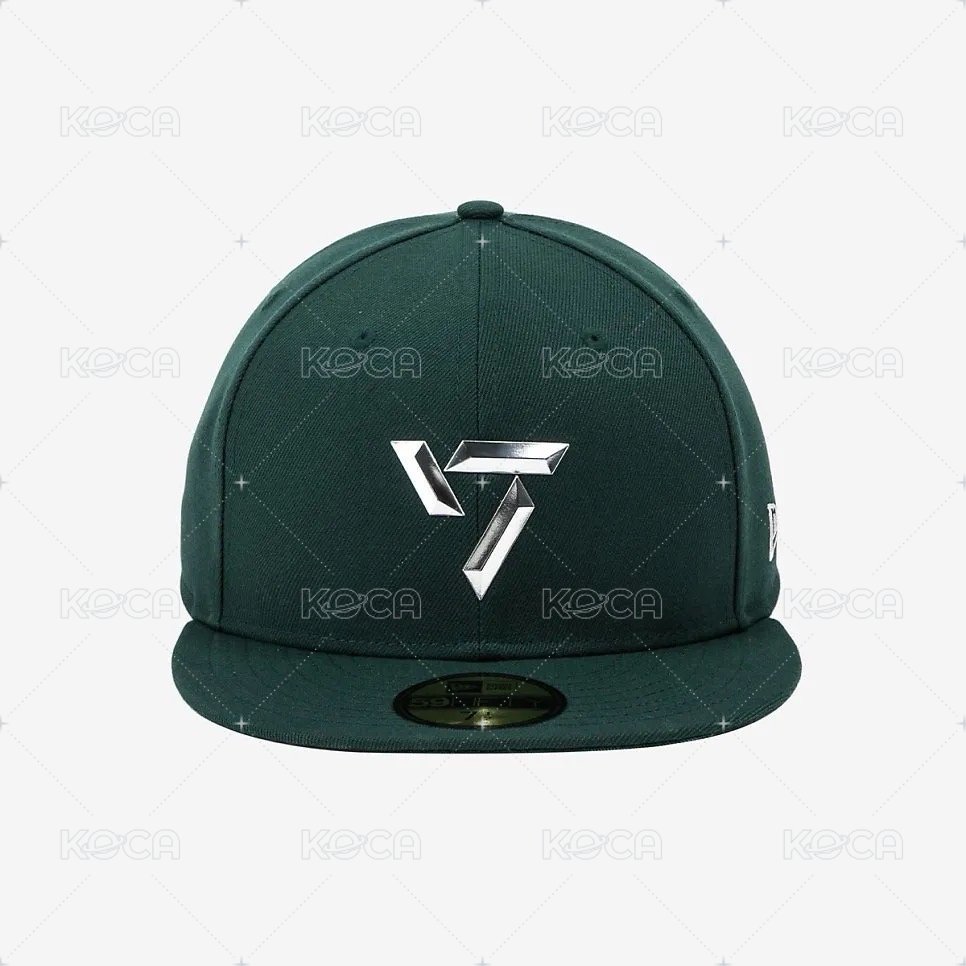 FITTED CAP DARKGREEN全封帽