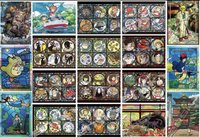 玻璃透光拼圖