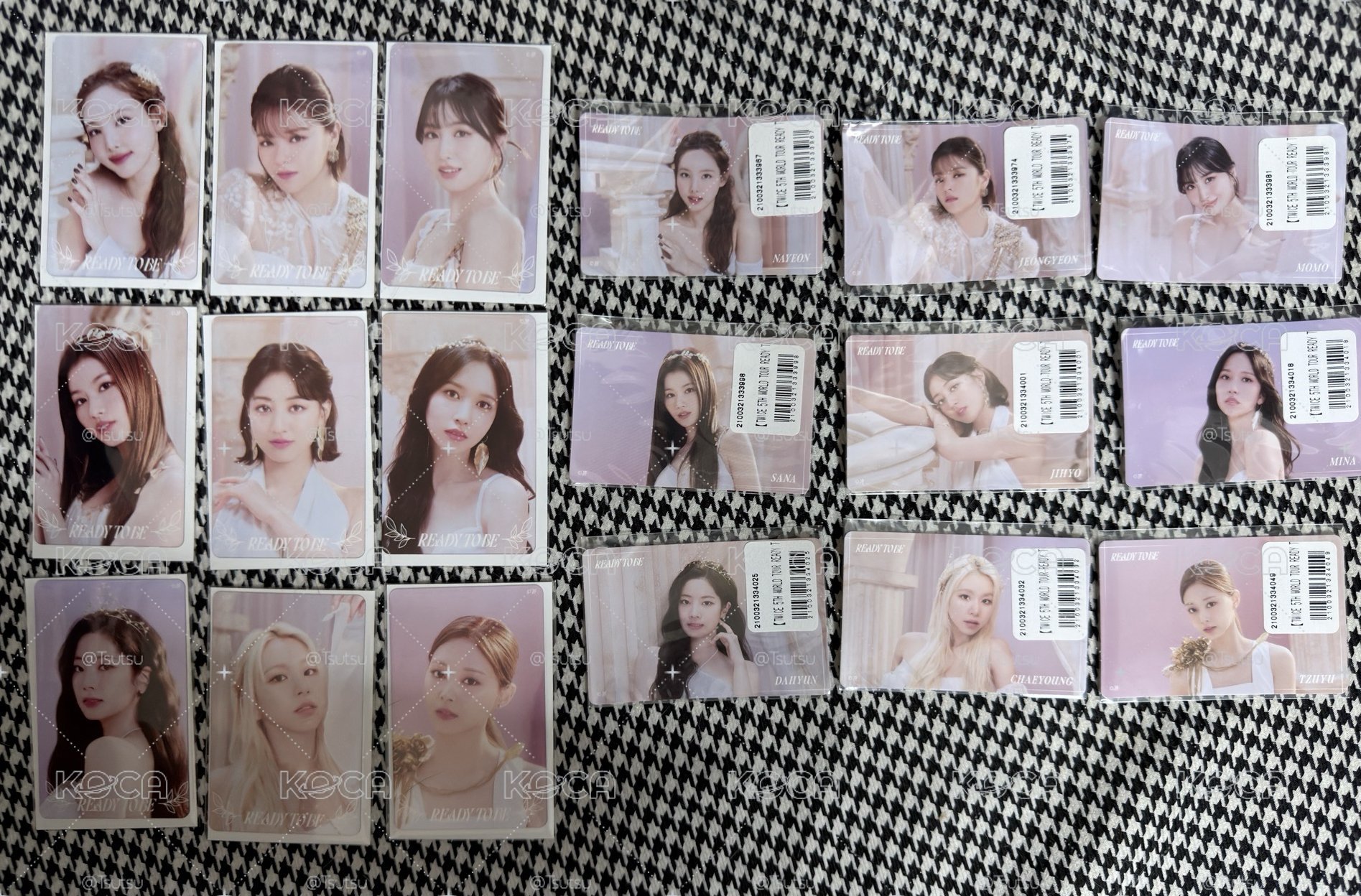 （現貨整套18張一起 一日左右寄出）TWICE 五巡 一番賞 小卡 貼紙