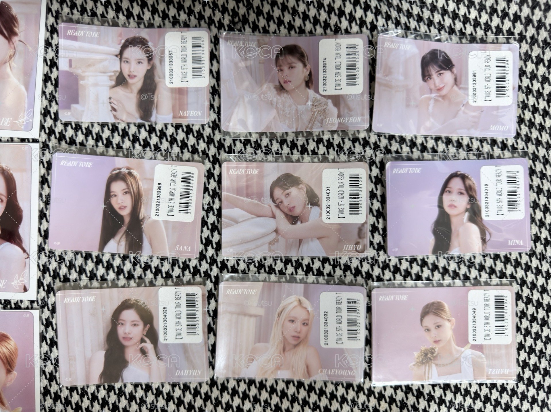 （現貨整套18張一起 一日左右寄出）TWICE 五巡 一番賞 小卡
