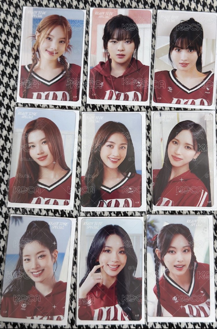 （現貨整套9張一起 一日左右寄出）TWICE 五巡 一番賞 小卡